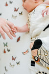 Butterfly Migration Crib Sheet