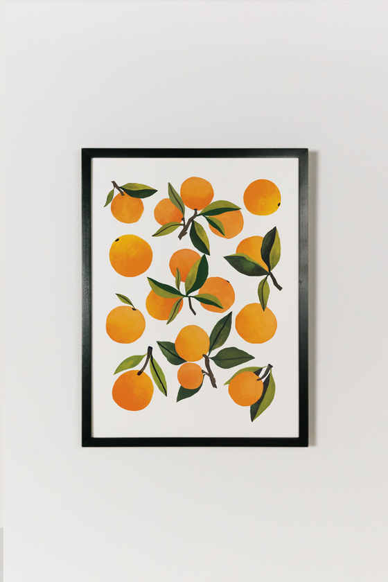 Clementines Paint-by-number Mini Kit 6x6 