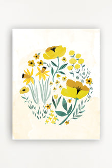  Buttercup Blossom Art Print - 11x14