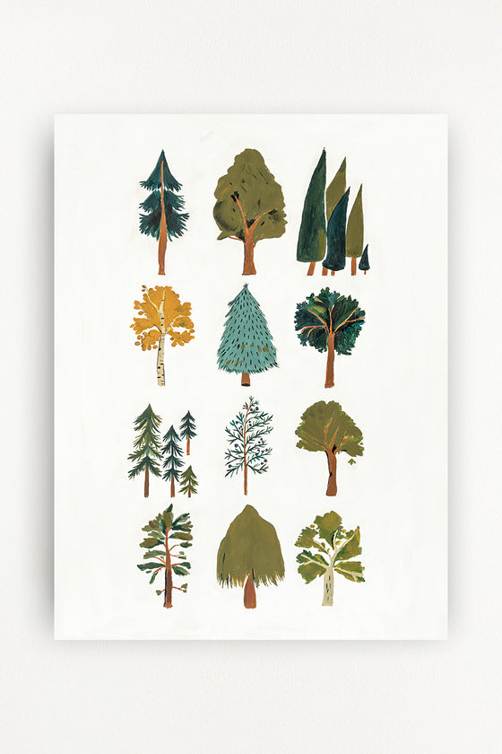 Forest Trees Art